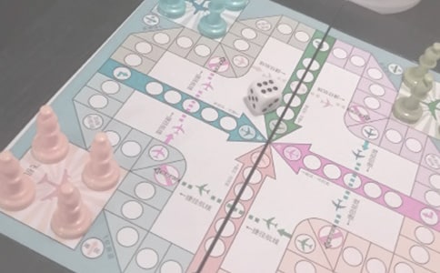 玩飛行棋的作文