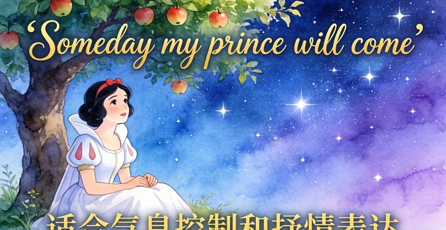 白雪公主英文版經(jīng)典臺(tái)詞配音