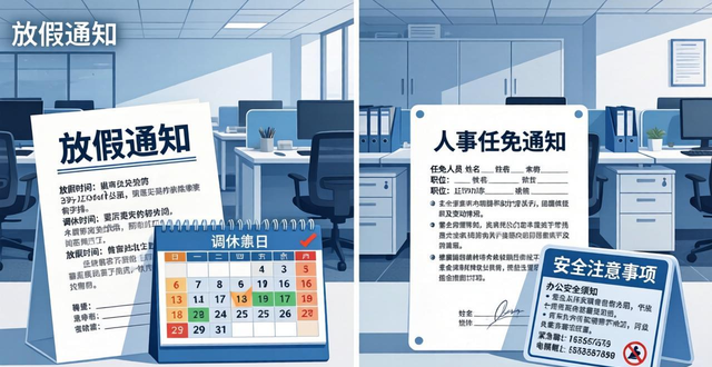 通知函件范文
