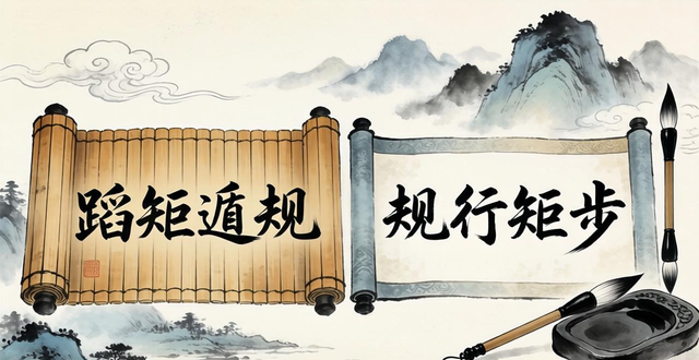 蹈矩循規(guī)成語接龍