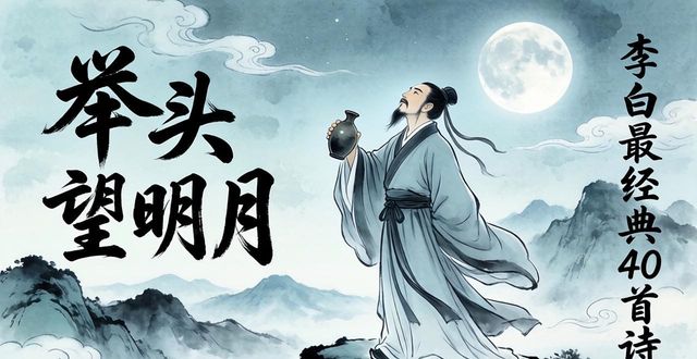 李白最經(jīng)典40首詩(shī)