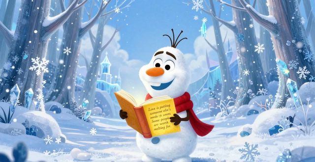 冰雪奇緣英語臺詞加翻譯