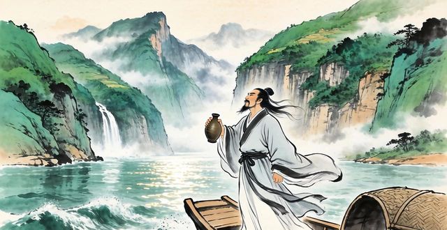 天門(mén)中斷楚江開(kāi)