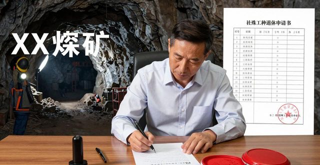特殊工種退休申請書范文