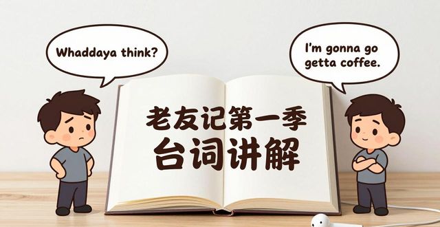 老友記第一季臺詞講解