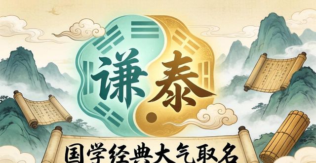 國(guó)學(xué)經(jīng)典大氣取名