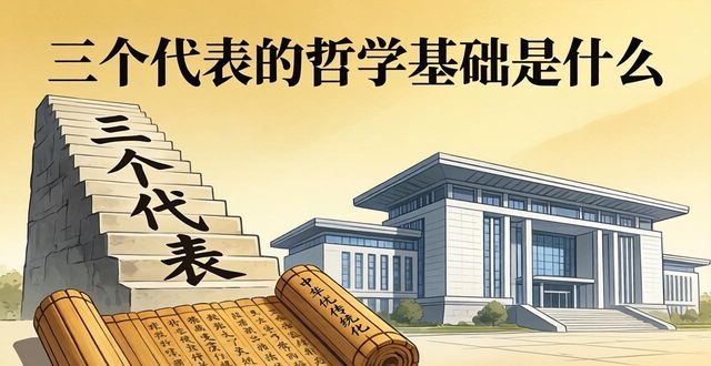 三個代表的哲學基礎(chǔ)是什么