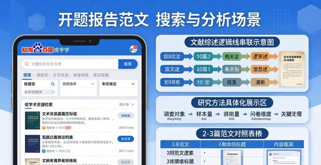 開題報(bào)告模板與范文