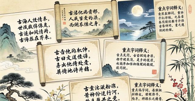 小學(xué)生必背75+80首古詩(shī)大全