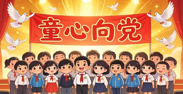 詩朗誦《童心向黨》